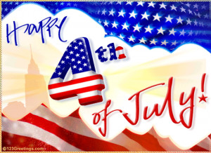 july to everybody who s celebrating happy fourth of july