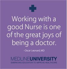 good #Nurse is one of the great joys of being a doctor. #Nursing ...
