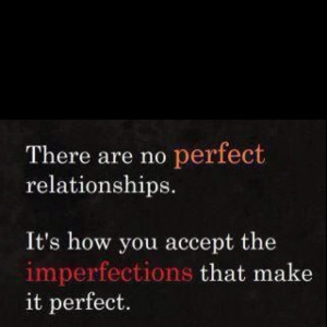 No perfect relationship
