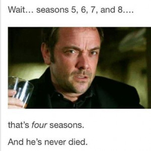 You're good; but I'm Crowley.