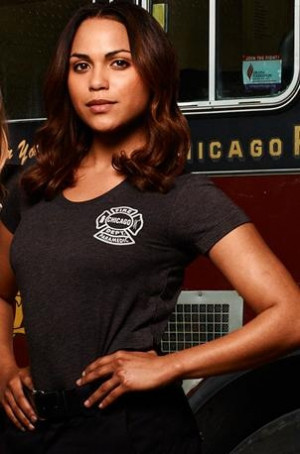 Monica Raymund as paramedic, Gabriela Dawson on NBC's 'Chicago Fire ...
