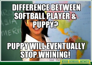 Slow Pitch Softball Memes