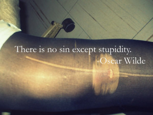 Oscar Wilde quotes 1:Stupidity by Im-not-deviant
