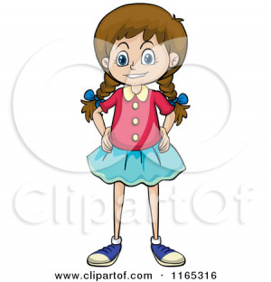 ... -Girl-With-Her-Hands-On-Her-Hips-Royalty-Free-Vector-Clipart.jpg