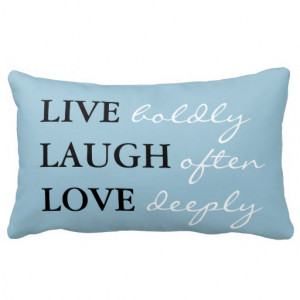 Live Laugh Love Quote Pillows