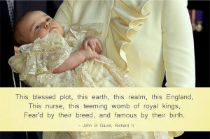 This blessed plot, this earth, this realm, this England,