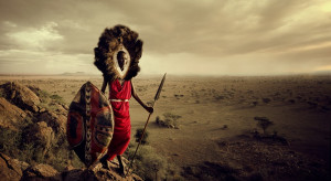 Watch these brave Maasai warriors intimidate 15 lions into running ...