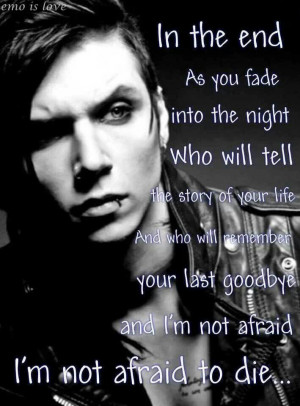 Black Veil Brides - in the end