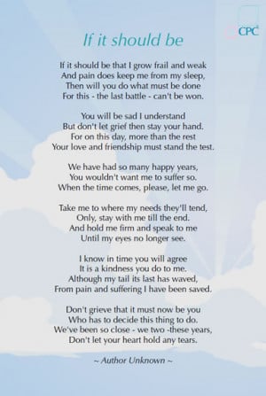 Bereavement Support - Poems