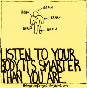 Listen to Your Body & Trust Your Instincts