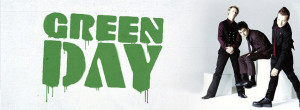 Green Day Band Background Facebook cover