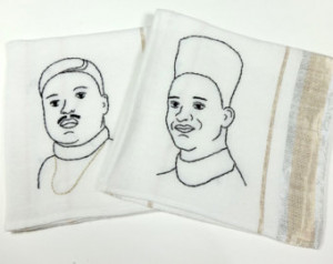 Kid n Play, House Party- Hand Embro idered vintage cocktail napkins ...
