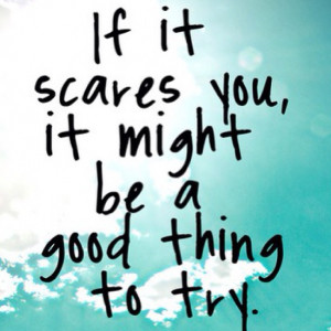 finally had the courage to put myself out there (well, here ), and ...