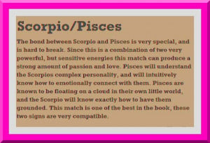 Scorpio Pisces Love Match