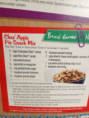 Apple pie chex mixApples Pies, Pies Chex, Parties Ideas, Snacks ...