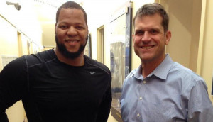 Ndamukong Suh Is Jim Harbaugh’s Latest Marketing Piece