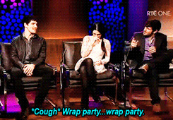 ... really pushing colin's buttons during this interview it was hilarious