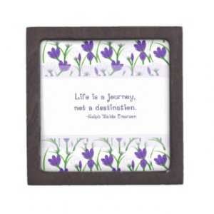 Emerson Quote Spring Crocus Gifts