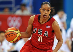 with Basketball All-Time Great Tina Thompson