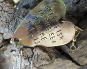 Anniversary Gift for Men Gift for Husband Fishing Custom Fishing Lure ...