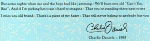Charlie Daniels Quote