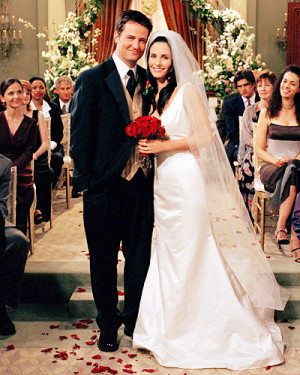 ... who closed its doors the same year as Monica's TV wedding