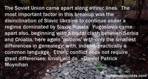 Top Quotes About Ethnic Conflict