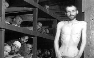 Close-up of Buchenwald photo shows Elie Wiesel