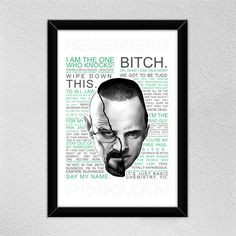 ... Heisenberg & Pinkman // Quotes on Etsy, $18.00 Breaking Bad Posters