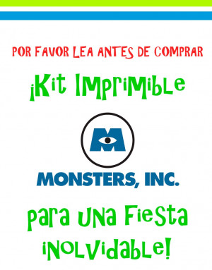 Monsters Inc Friendship Quotes Invitacion monsters inc pic