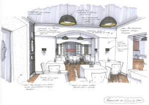 Interior Concept Sketches