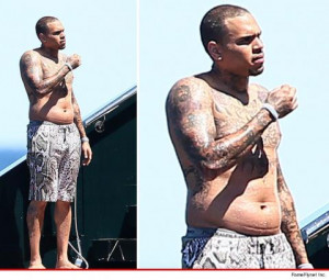 Stigma Unleashed: TMZ Blasts Chris Brown For His Weight Gain…