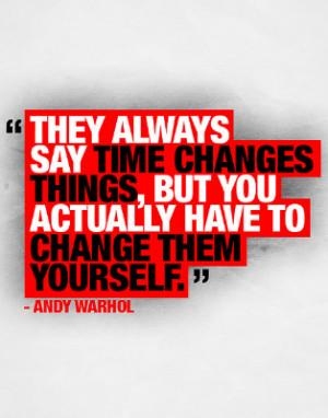 Have To Change Themselves