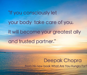 Wisdom from Deepak Chopra #quote