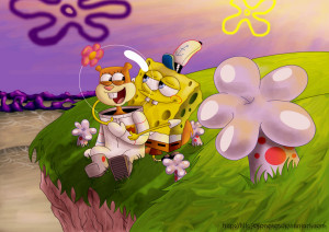 Spongebob Squarepants spongebob and sandy