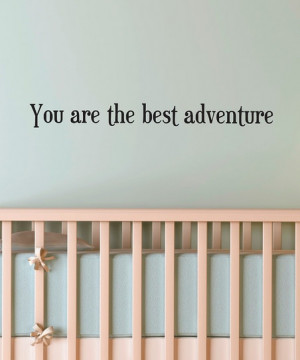 Belvedere Designs Black 'Best Adventure' Wall Quote