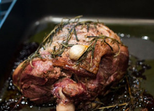 Fall off the bone, melt in your mouth leg of lamb. Slowly Roasted in ...