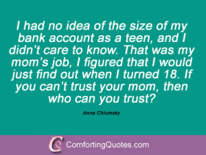 Anna Chlumsky Sayings