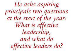 ... year: What is effective leadership, and what do effective leaders do