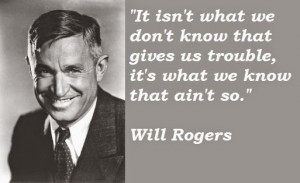 Sooner Politics.org: Will Rogers Tribute to Political Parties