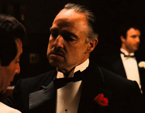 ... can't refuse. Don Corleone/Marlon Brando in The Godfather (1972)? [FS