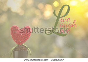 life quote. Inspirational quote. Motivational on heart background ...