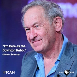 Noted historian, author and critic Simon Schama jokes at the STORY OF ...