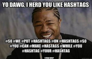 Xzibit lets us know how well hash tags go over when added into a ...