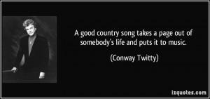 country music quotes from songs about life country music q