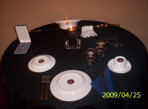 The Fallen Comrades Table Picture