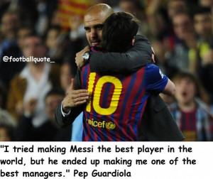 Pep guardiola ...