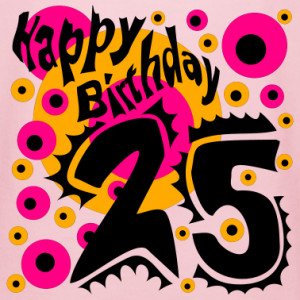 pink-birthday-25-years-happy-birthday-design-special-pres-zip-hoodies ...