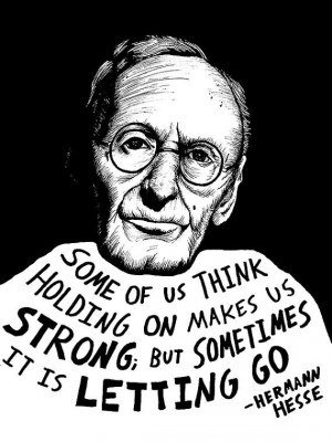 ... on / letting go.. Hermann Hesse (Authors Series) by Ryan Sheffield