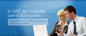 In 2012, we compiled over 4,800 quotes